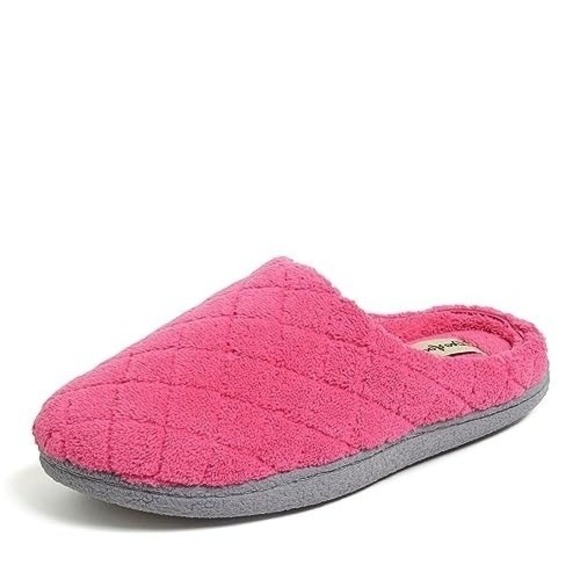 dearfoams Shoes - Dearfoams Women Leslie Clog Slippers Pink Size 7/8 New With Tags